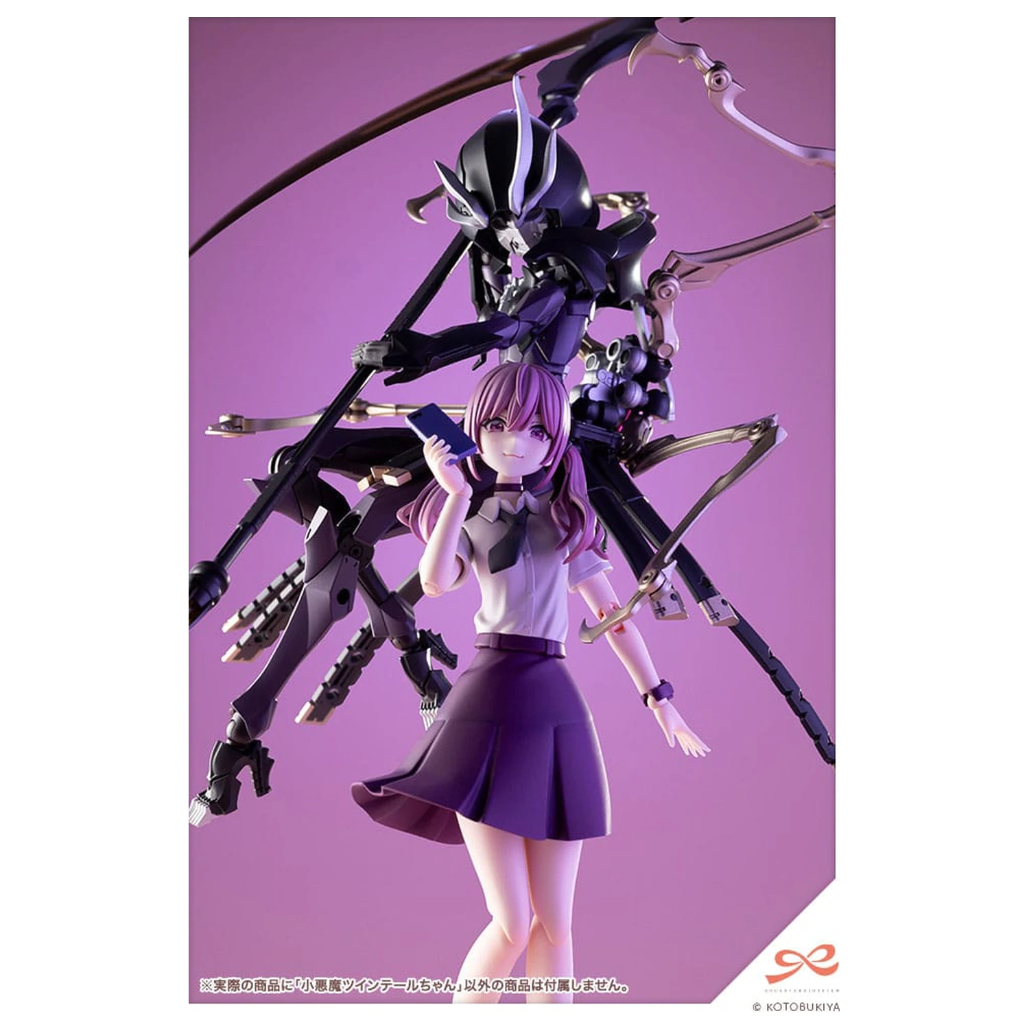 Sousai Shojo Teien Plastikowy Model Kit 1/10 Little Devil Twin Tails 15 cm zdjęcie produktu