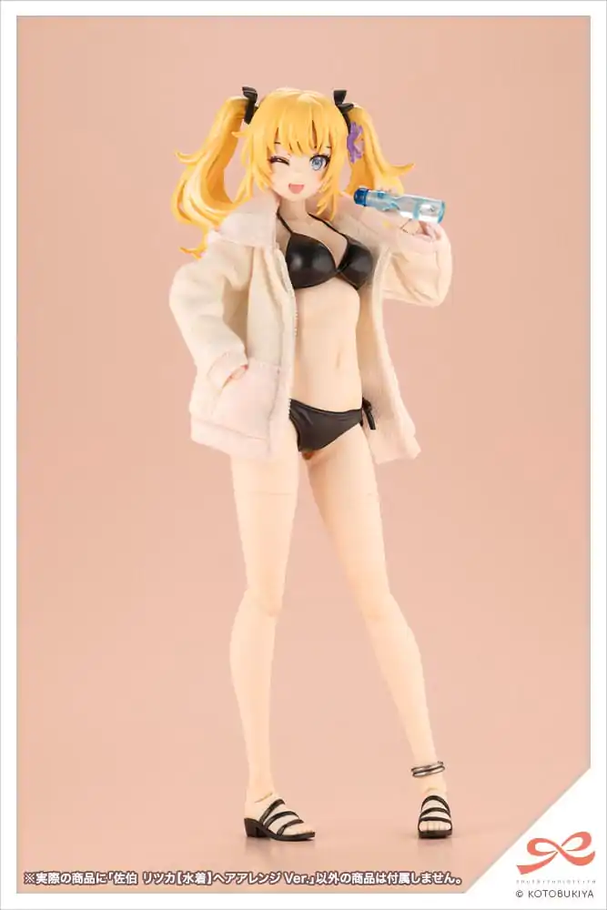 Sousai Shojo Teien Plastic Model Kit 1/10 Ritsuka Saeki (Swim Style) Wersja z Ułożonymi Włosami 16 cm zdjęcie produktu