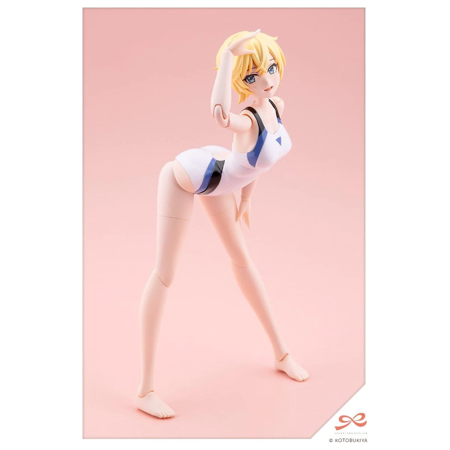 Sousai Shojo Teien Plastic Model 1/10 Rui Saotome Touou High School Competitive Swimsuit Dreaming Style White Dolphin 16 cm zdjęcie produktu