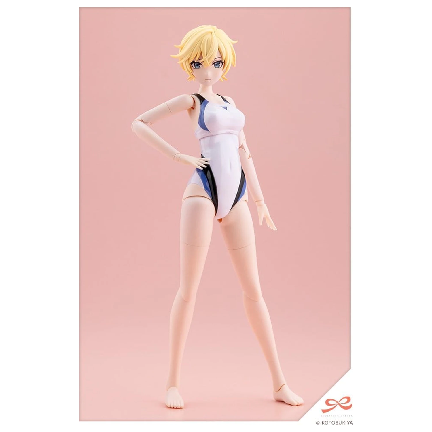 Sousai Shojo Teien Plastic Model 1/10 Rui Saotome Touou High School Competitive Swimsuit Dreaming Style White Dolphin 16 cm zdjęcie produktu