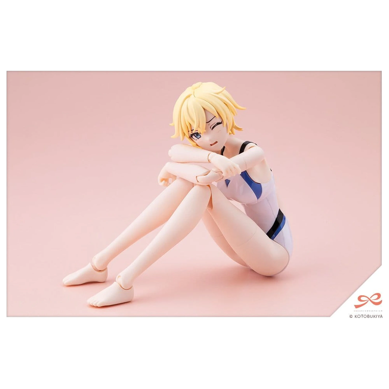 Sousai Shojo Teien Plastic Model 1/10 Rui Saotome Touou High School Competitive Swimsuit Dreaming Style White Dolphin 16 cm zdjęcie produktu