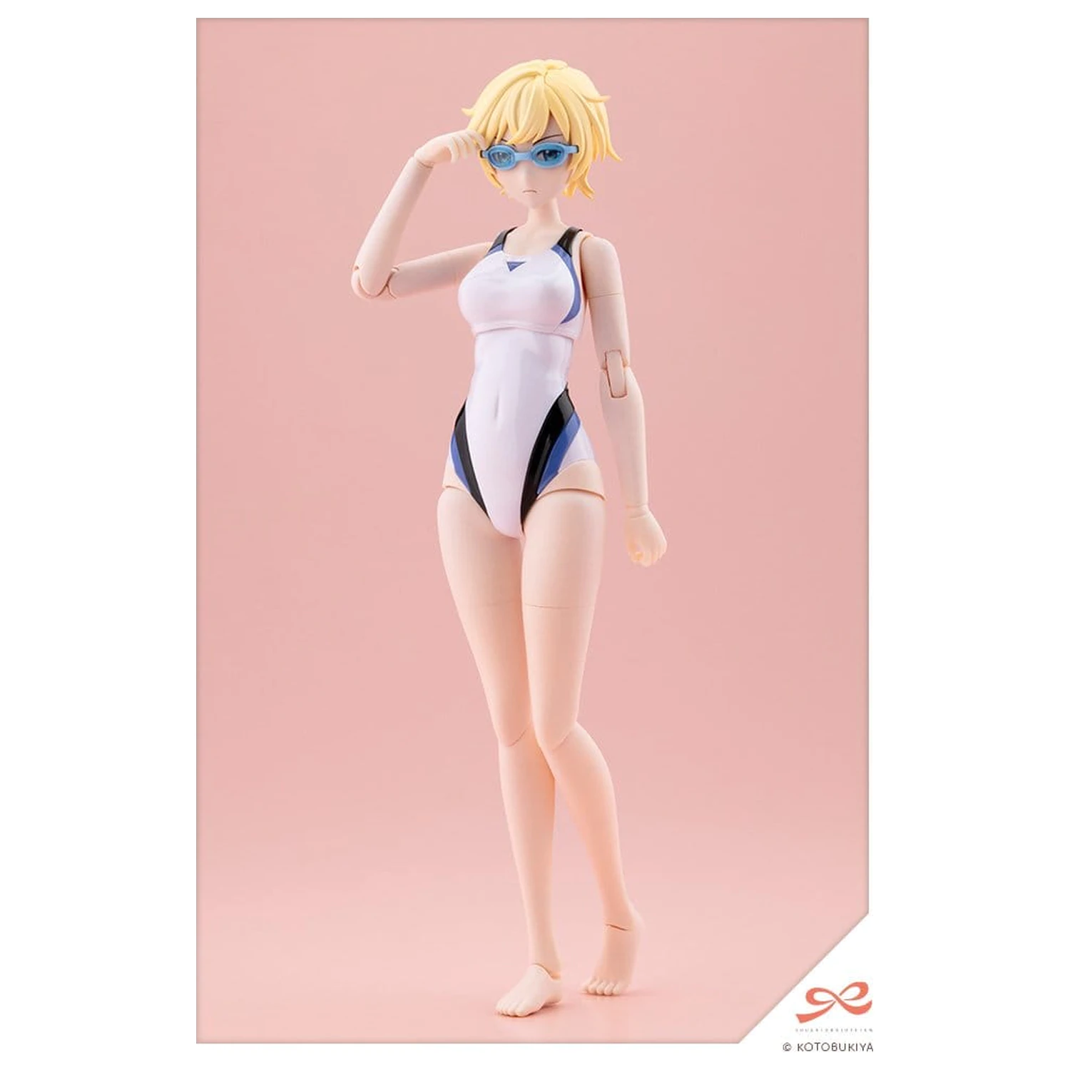 Sousai Shojo Teien Plastic Model 1/10 Rui Saotome Touou High School Competitive Swimsuit Dreaming Style White Dolphin 16 cm zdjęcie produktu