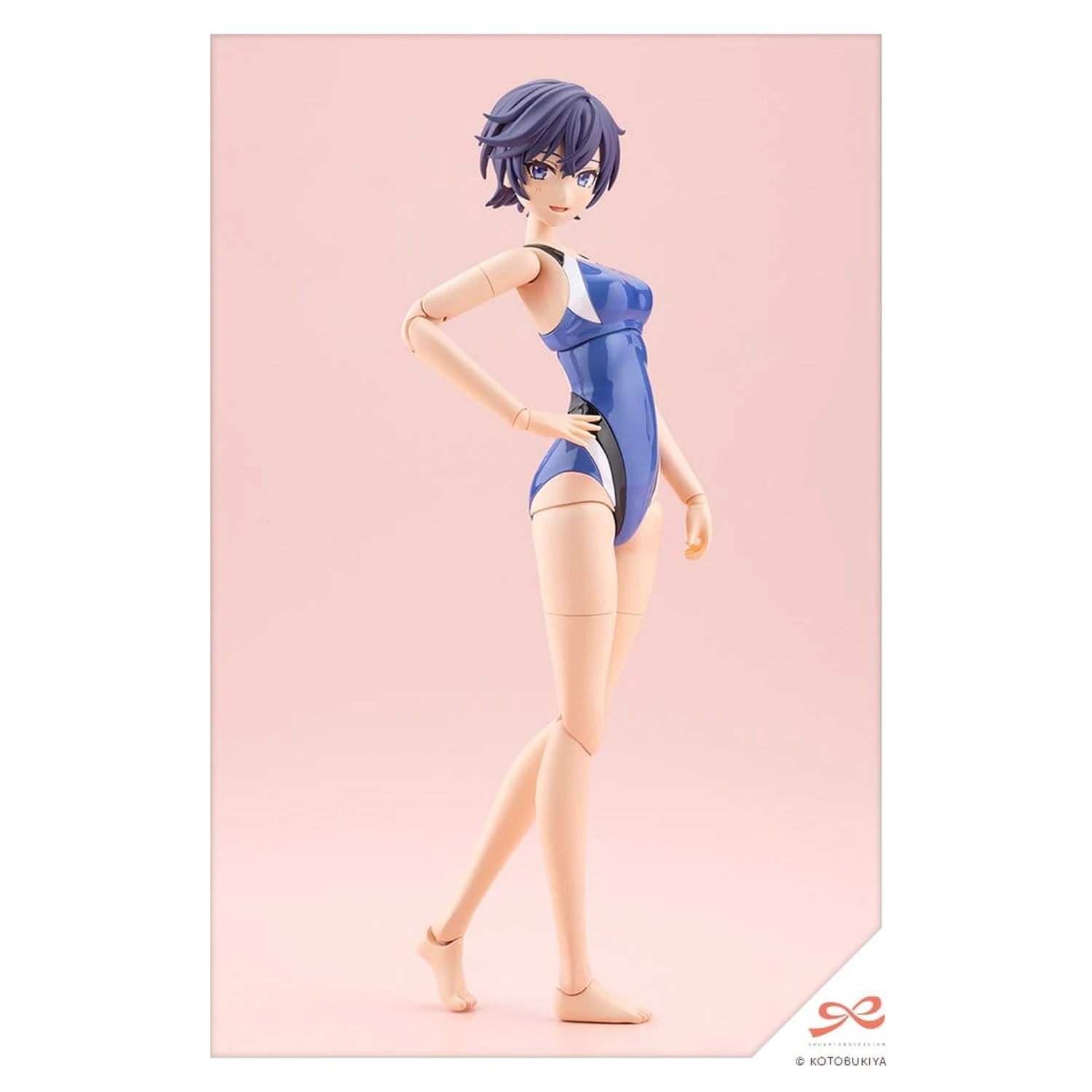 Sousai Shojo Teien Plastikowy Model 1/10 Rui Saotome Touou High School Competitive Swimsuit 16 cm zdjęcie produktu