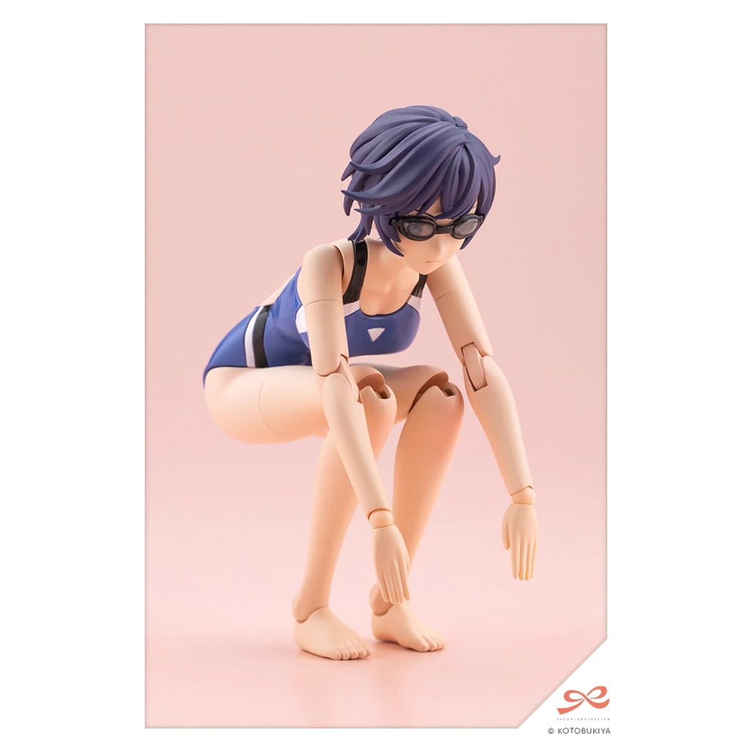 Sousai Shojo Teien Plastikowy Model 1/10 Rui Saotome Touou High School Competitive Swimsuit 16 cm zdjęcie produktu