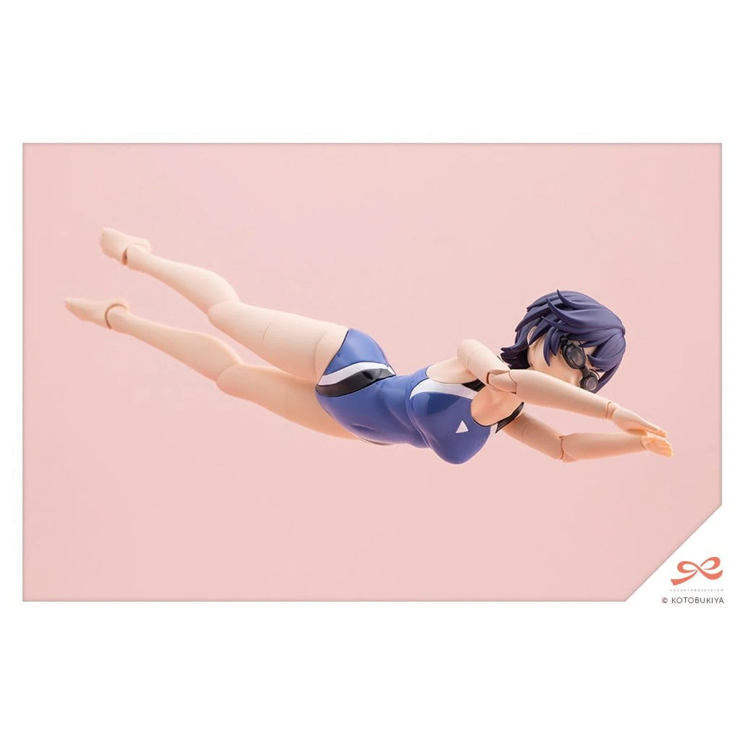 Sousai Shojo Teien Plastikowy Model 1/10 Rui Saotome Touou High School Competitive Swimsuit 16 cm zdjęcie produktu