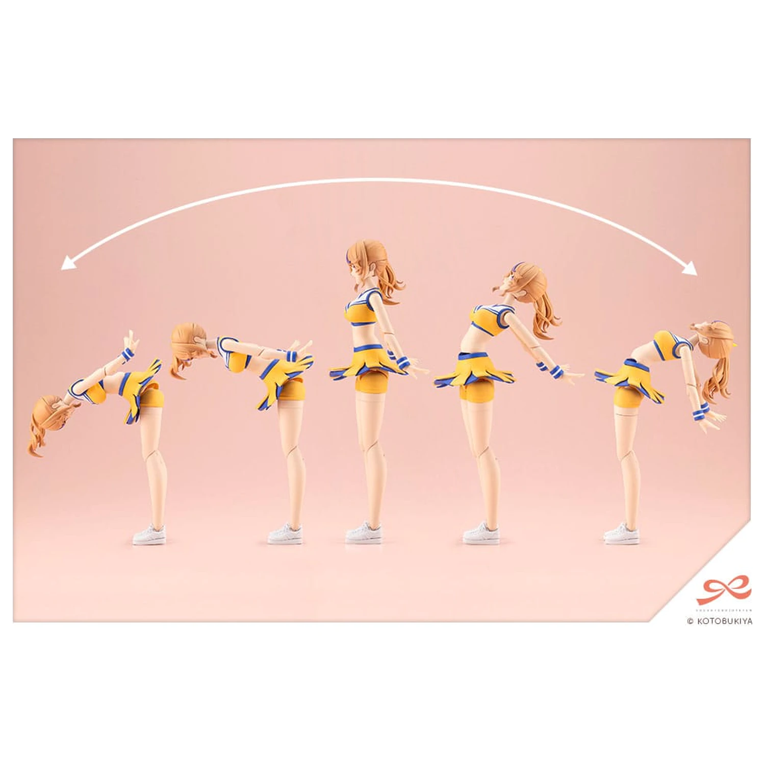 Zestaw modeli plastikowych Sousai Shojo Teien 1/10 Seira Ichijo w kostiumie cheerleaderki, wersja 16 cm zdjęcie produktu