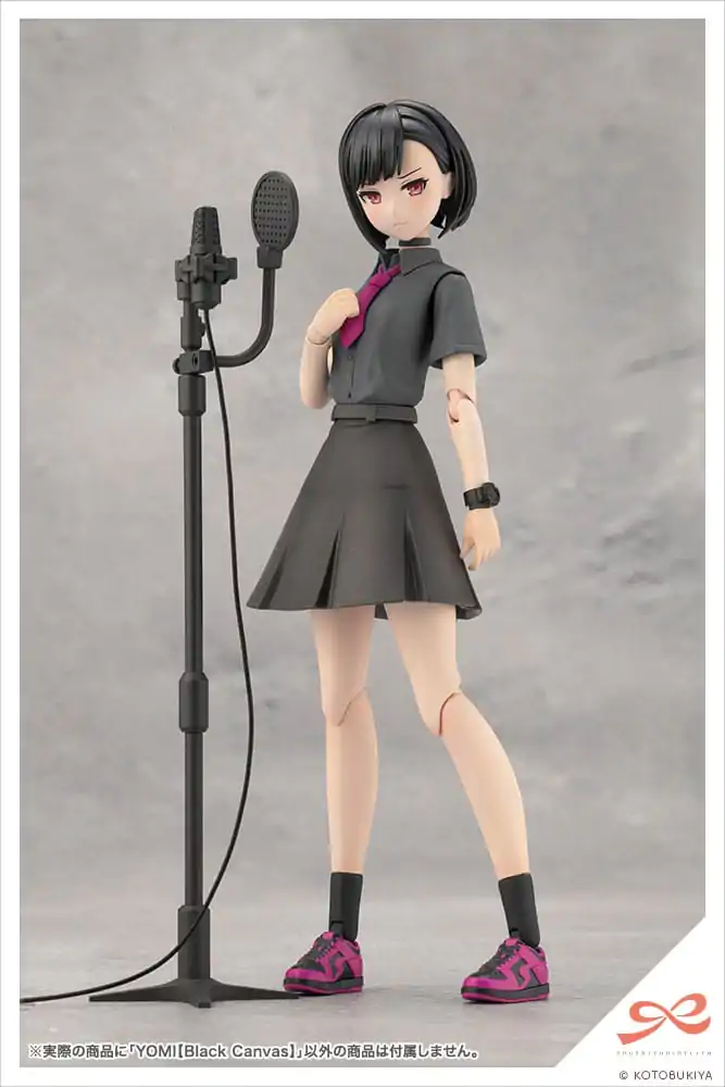 Sousai Shojo Teien Plastic Model Kit 1/10 Yomi (Black Canvas) 16 cm Zestaw Modelu Plastikowego zdjęcie produktu