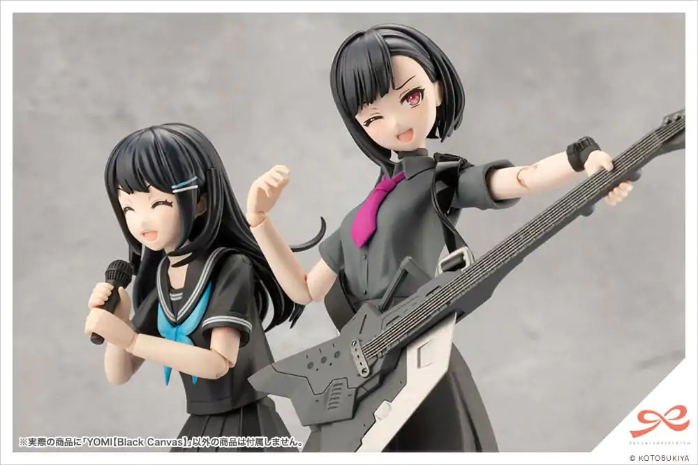 Sousai Shojo Teien Plastic Model Kit 1/10 Yomi (Black Canvas) 16 cm Zestaw Modelu Plastikowego zdjęcie produktu