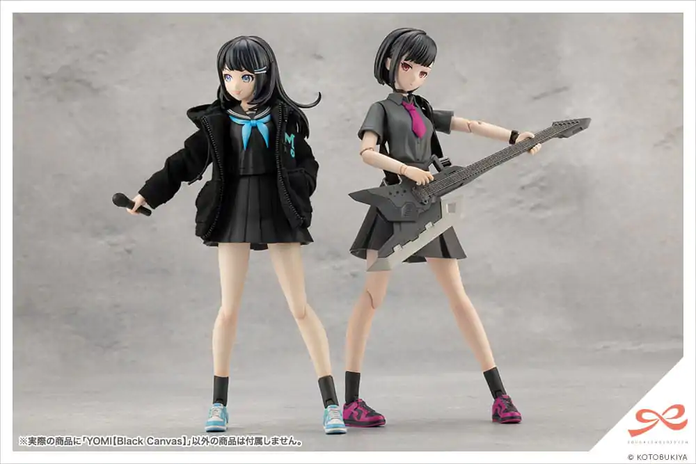 Sousai Shojo Teien Plastic Model Kit 1/10 Yomi (Black Canvas) 16 cm Zestaw Modelu Plastikowego zdjęcie produktu