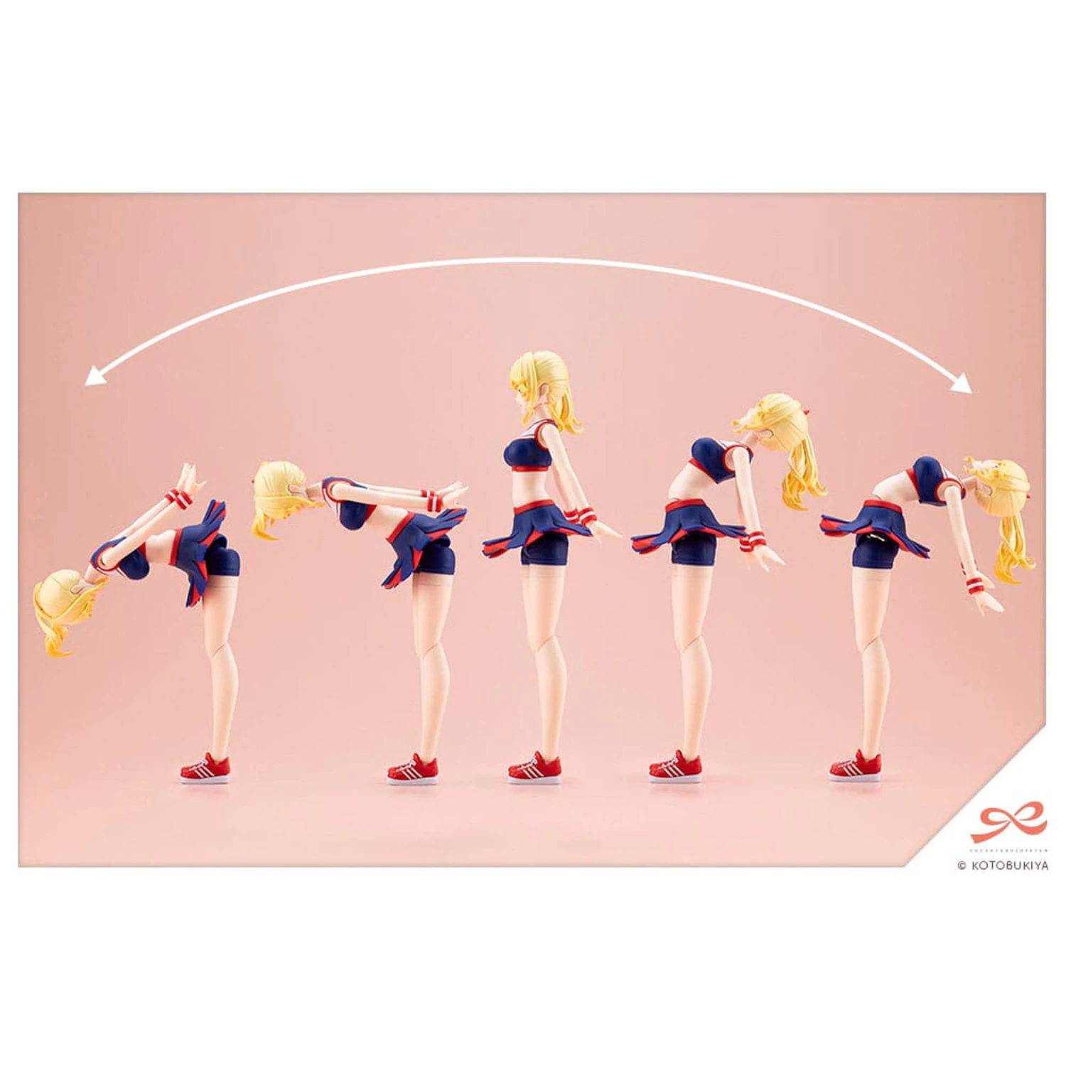 Zestaw plastikowego modelu Sousai Shojo Teien 1/10 Seira Ichijo Strój Cheerleadingowy Styl Marzycielski Vitamin Yell Ver. 16 cm zdjęcie produktu