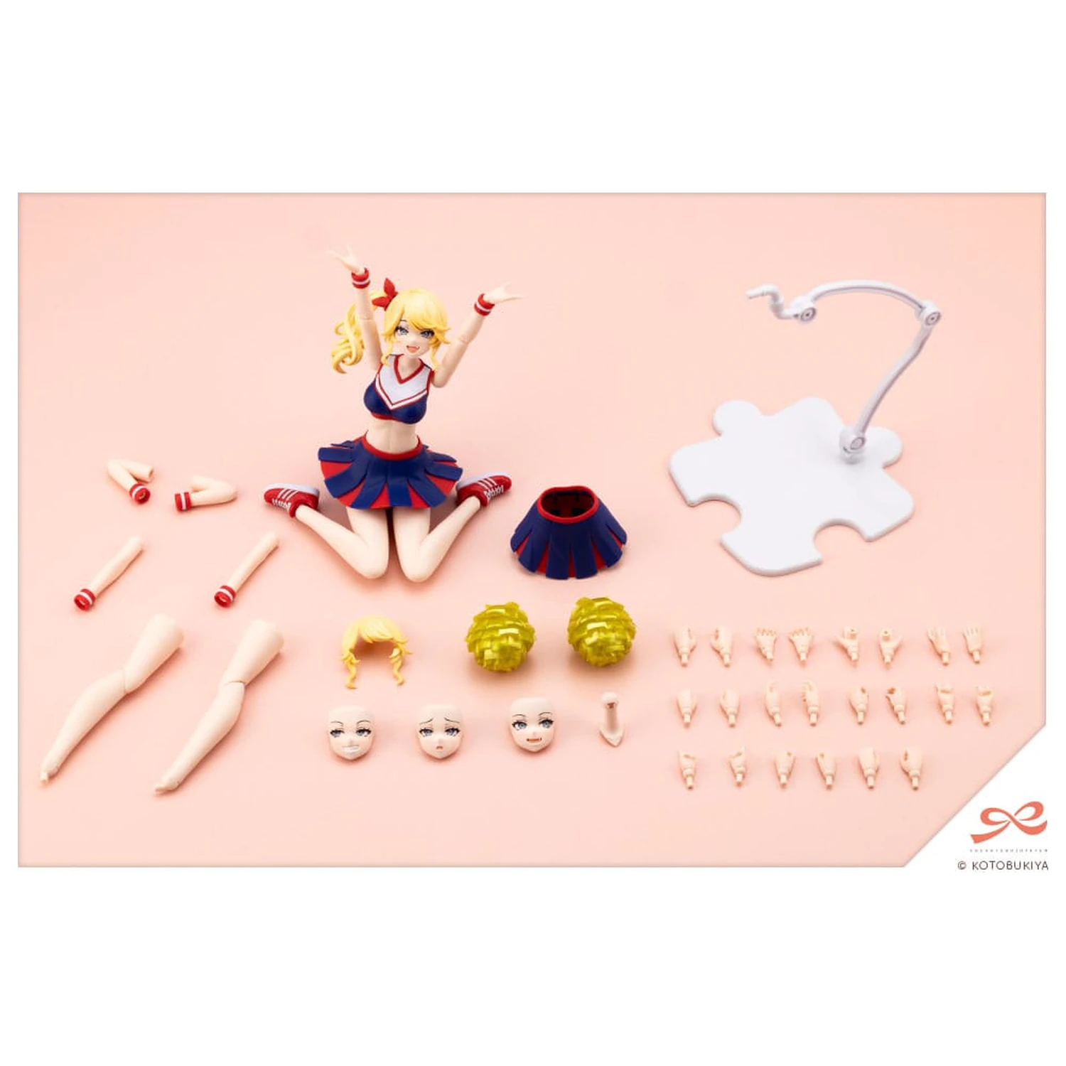 Zestaw plastikowego modelu Sousai Shojo Teien 1/10 Seira Ichijo Strój Cheerleadingowy Styl Marzycielski Vitamin Yell Ver. 16 cm zdjęcie produktu