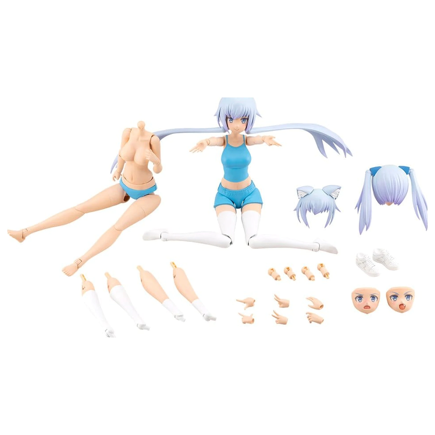 Sousaishojoteien Plastikowy Zestaw Modeli Grand Scale Dress Up Body M with Stylet 25 cm zdjęcie produktu