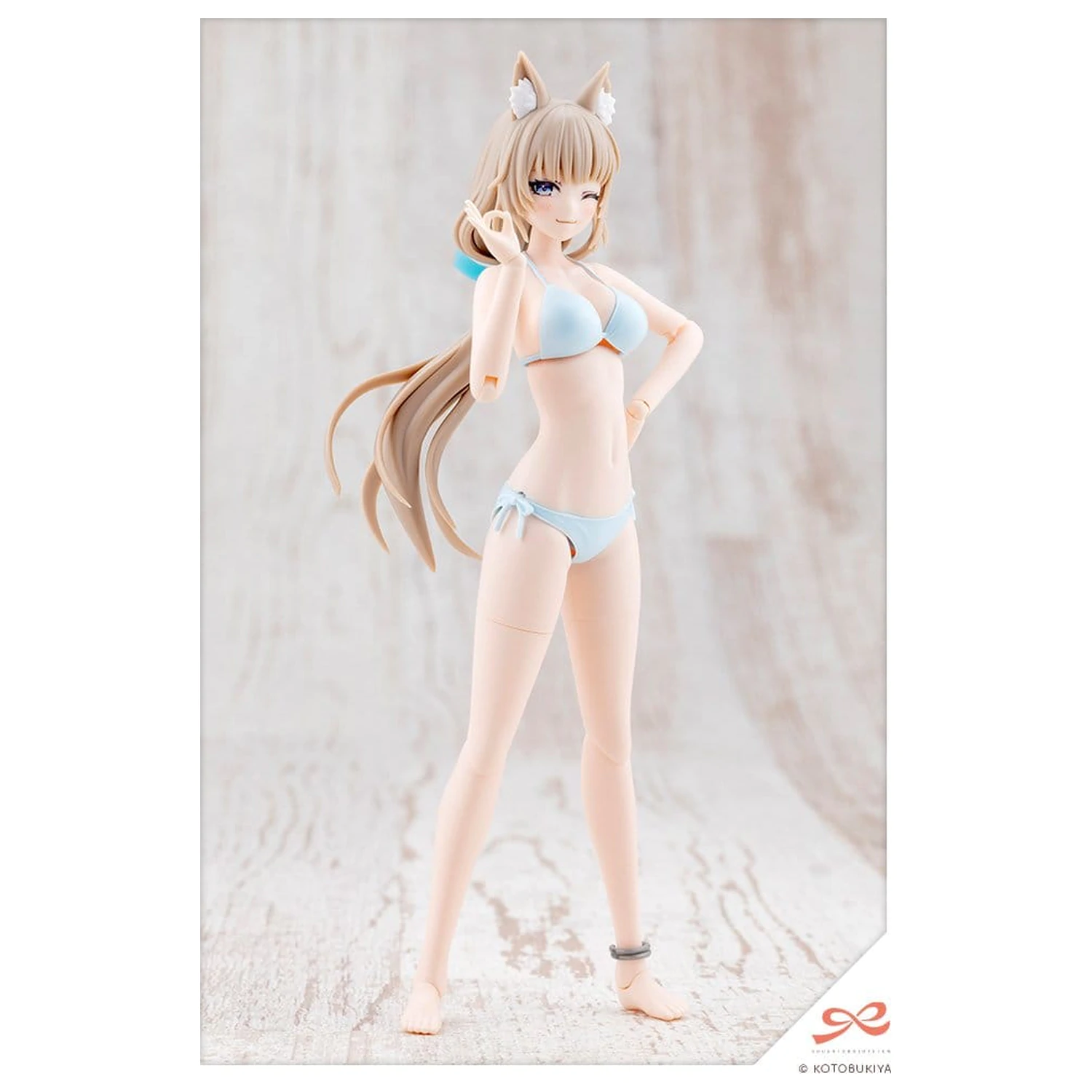 Sousaishojoteien Plastikowy Model 1/10 Animal Ears Emulator Strój Kąpielowy Styl 17 cm zdjęcie produktu