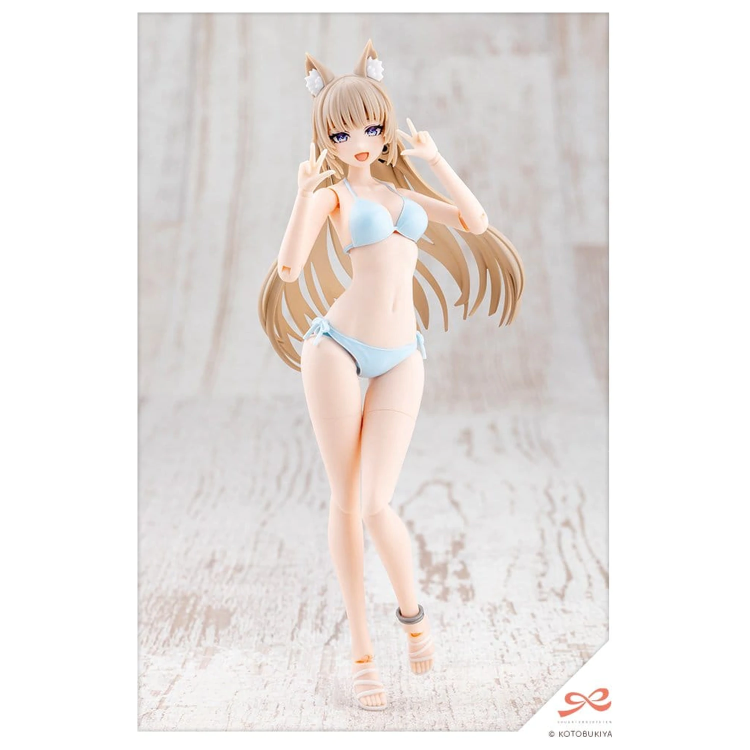 Sousaishojoteien Plastikowy Model 1/10 Animal Ears Emulator Strój Kąpielowy Styl 17 cm zdjęcie produktu