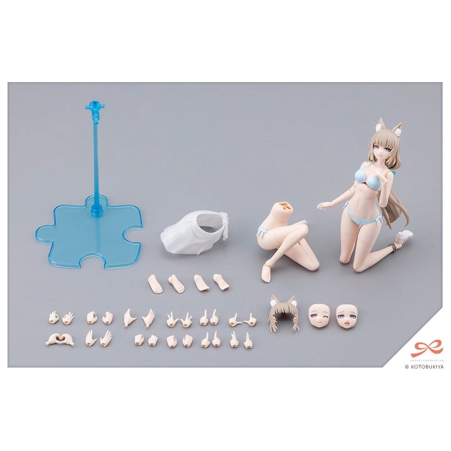 Sousaishojoteien Plastikowy Model 1/10 Animal Ears Emulator Strój Kąpielowy Styl 17 cm zdjęcie produktu