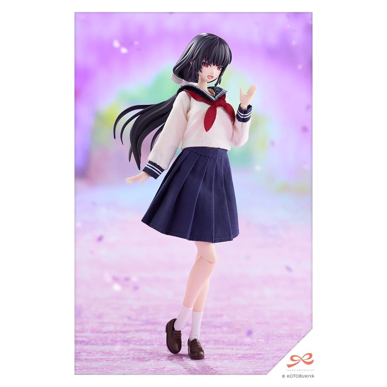 Sousaishojoteien Plastikowy Model 1/10 Kiru Pla Kuon Yakushiji Touou High School Uniform 16 cm zdjęcie produktu