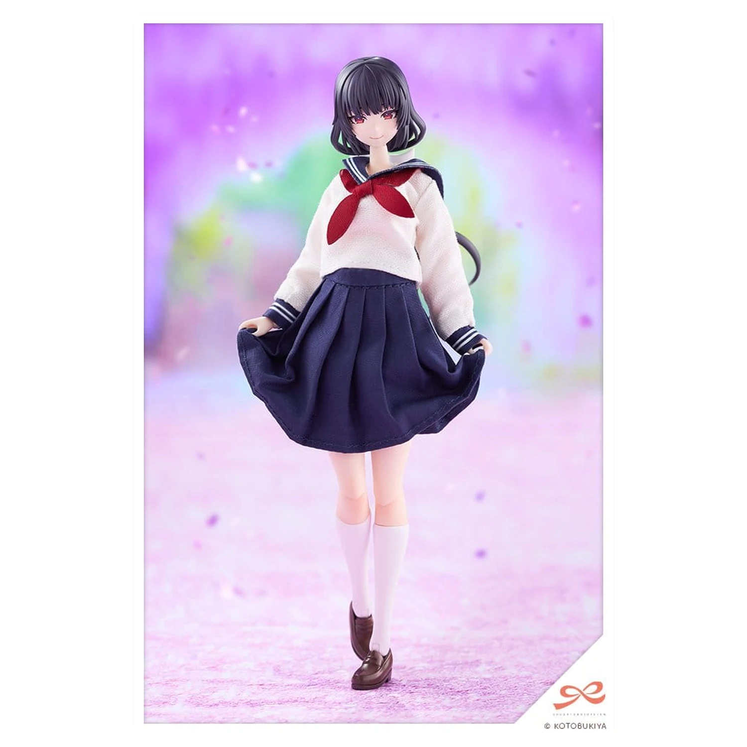Sousaishojoteien Plastikowy Model 1/10 Kiru Pla Kuon Yakushiji Touou High School Uniform 16 cm zdjęcie produktu