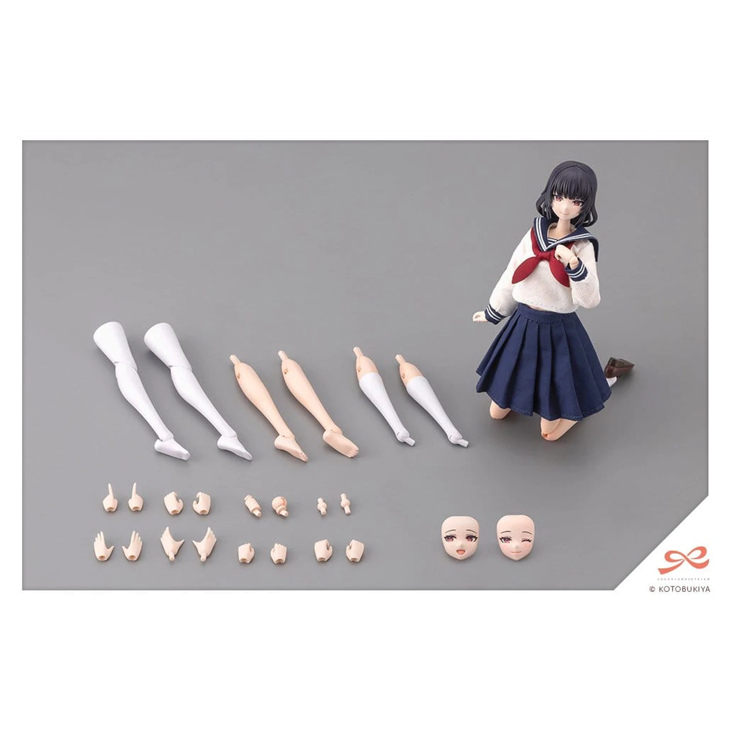 Sousaishojoteien Plastikowy Model 1/10 Kiru Pla Kuon Yakushiji Touou High School Uniform 16 cm zdjęcie produktu