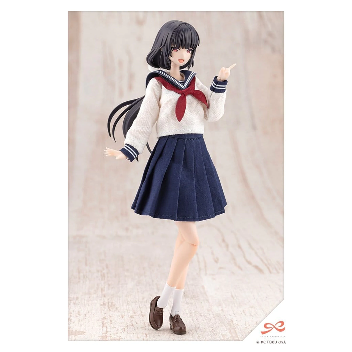 Sousaishojoteien Plastikowy Model 1/10 Kiru Pla Kuon Yakushiji Touou High School Uniform 16 cm zdjęcie produktu