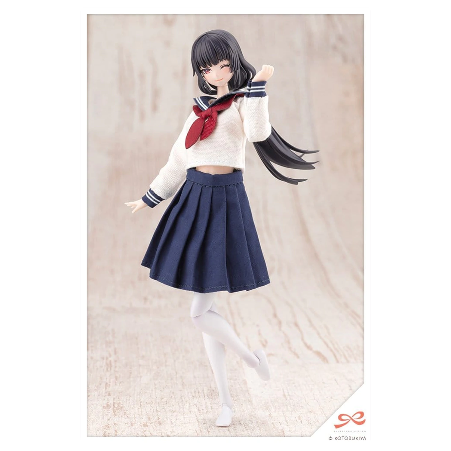 Sousaishojoteien Plastikowy Model 1/10 Kiru Pla Kuon Yakushiji Touou High School Uniform 16 cm zdjęcie produktu
