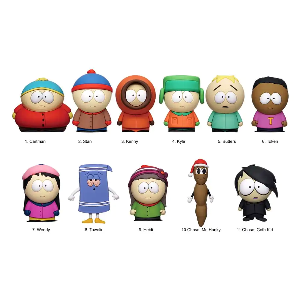 South Park 3D PVC Klipsy do Toreb - Mystery Bag zdjęcie produktu