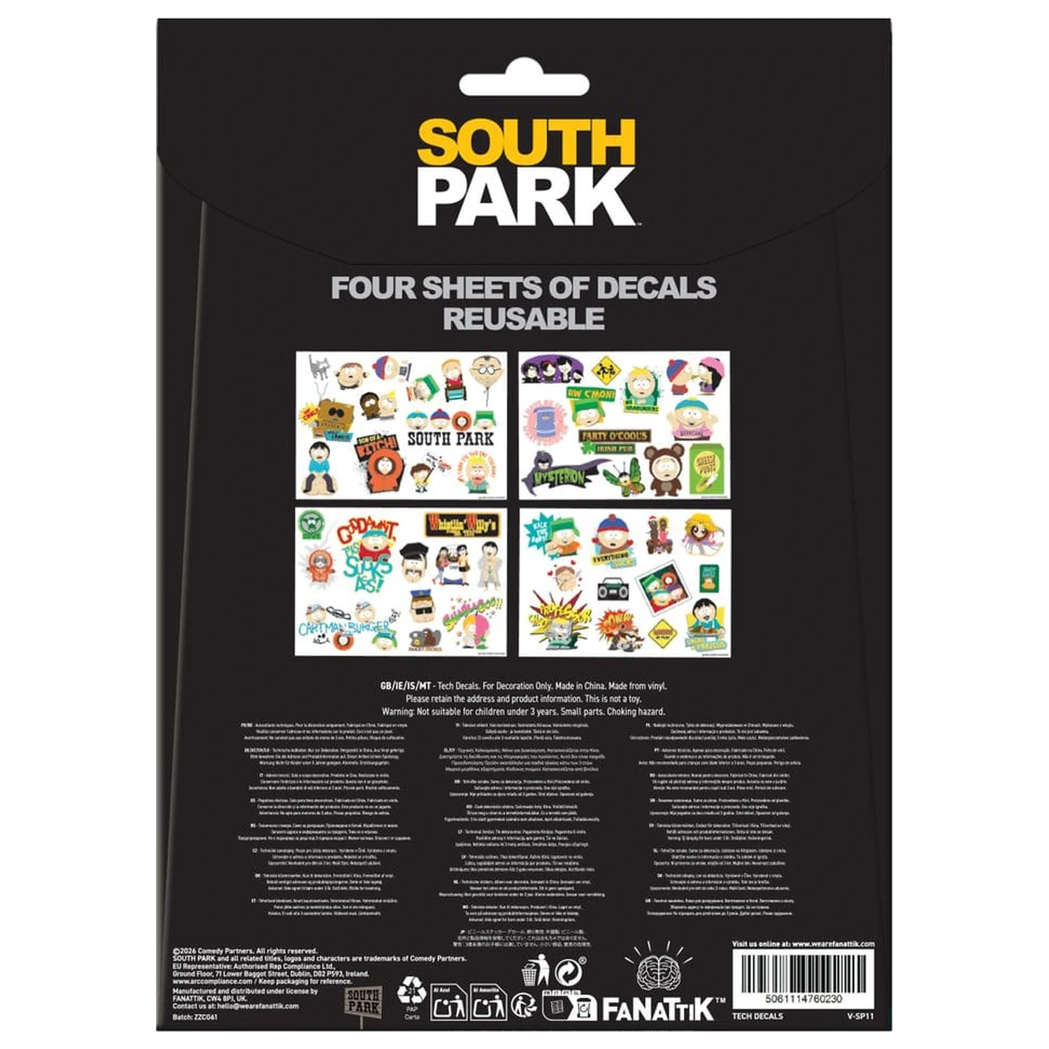 South Park Tech zestaw naklejek zdjęcie produktu