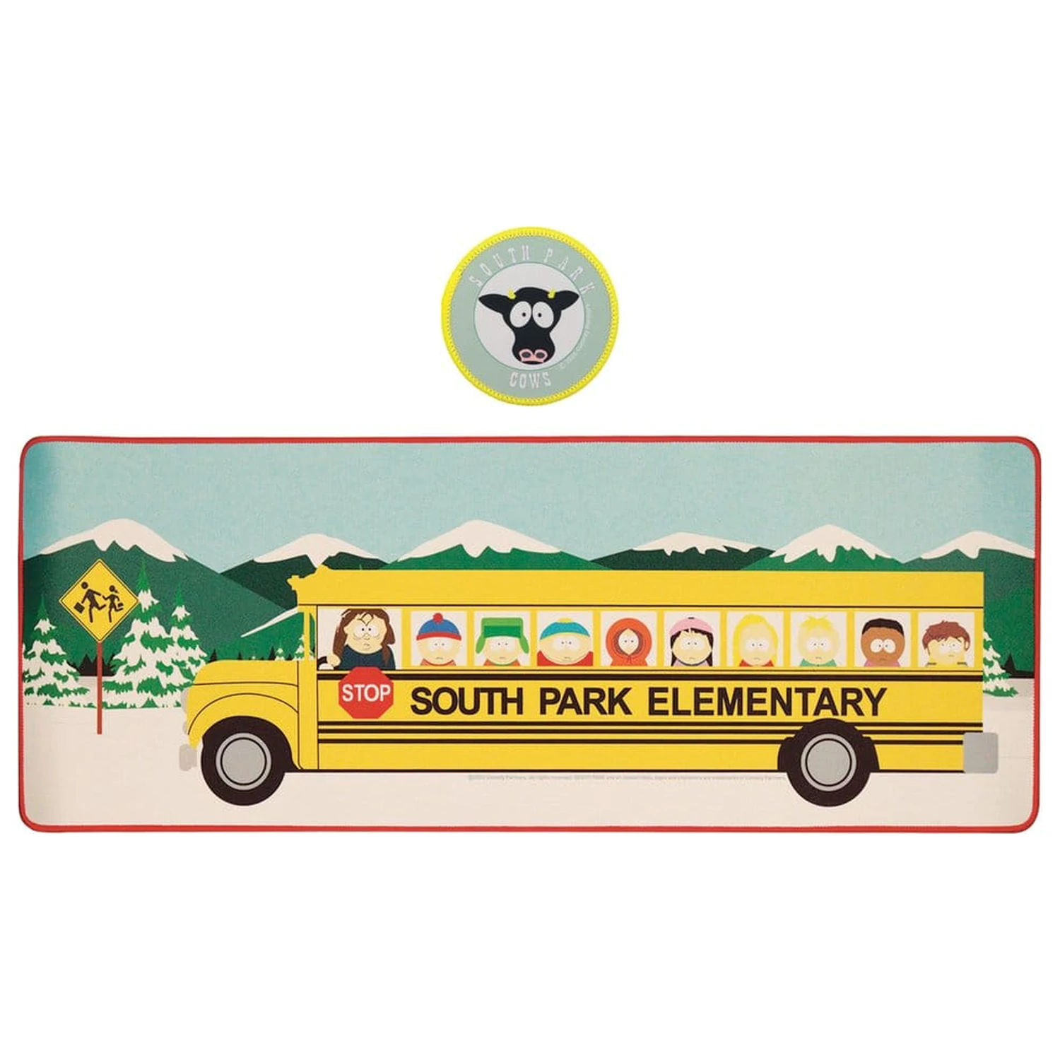 South Park Zestaw podkładki na biurko i podstawek Elementary School Bus zdjęcie produktu