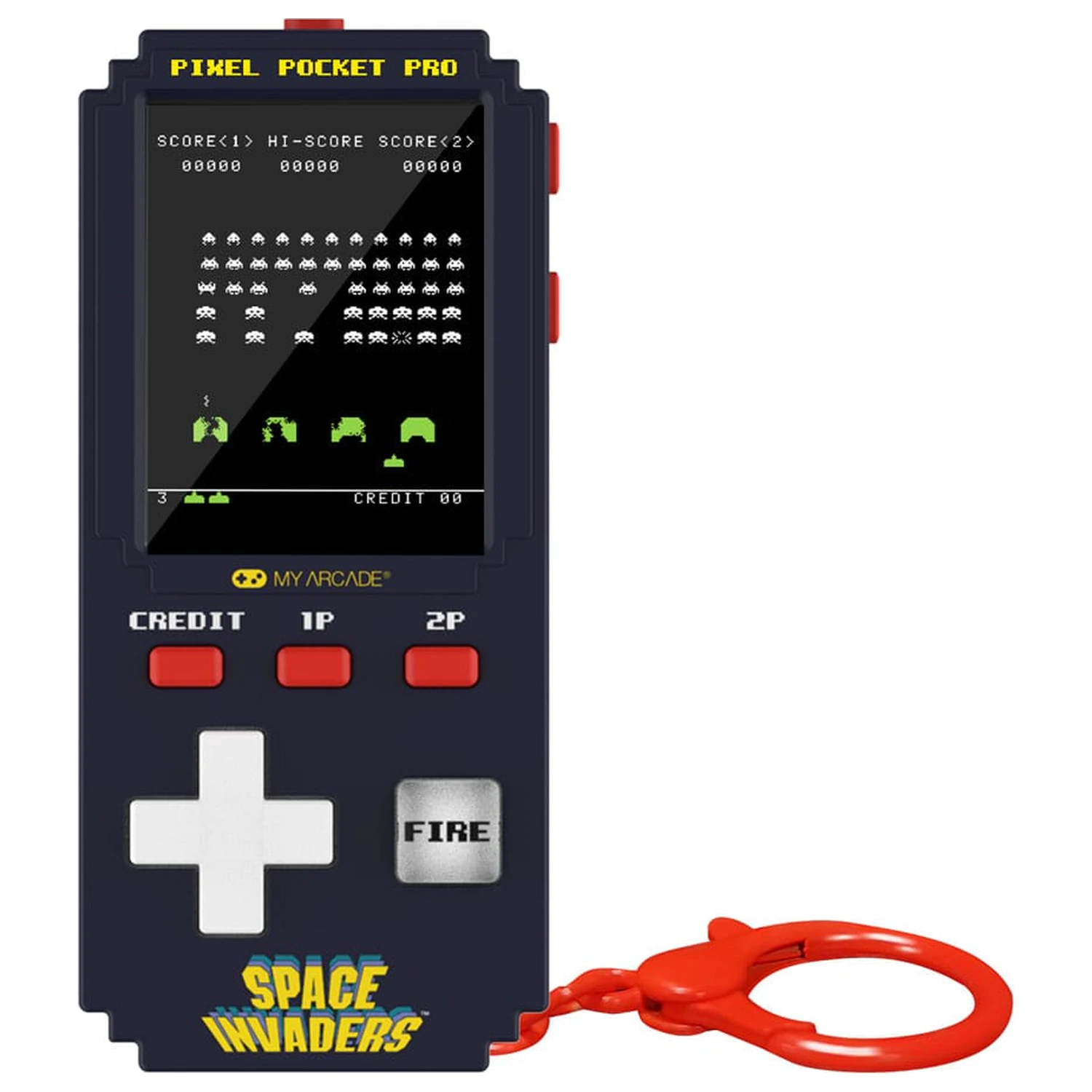 Space Invaders Przenośny System do Gier Pixel Pocket Pro zdjęcie produktu