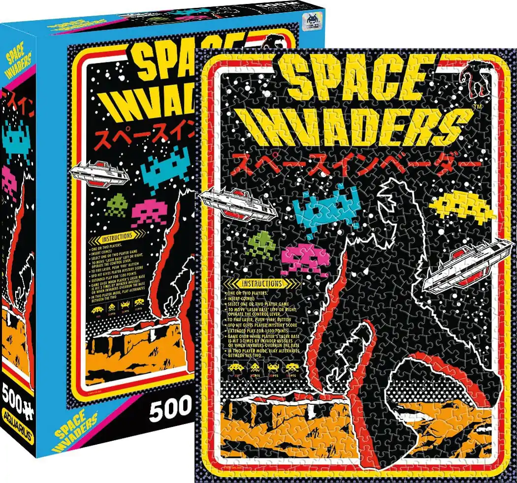 Space Invaders Puzzle (500 elementów) zdjęcie produktu