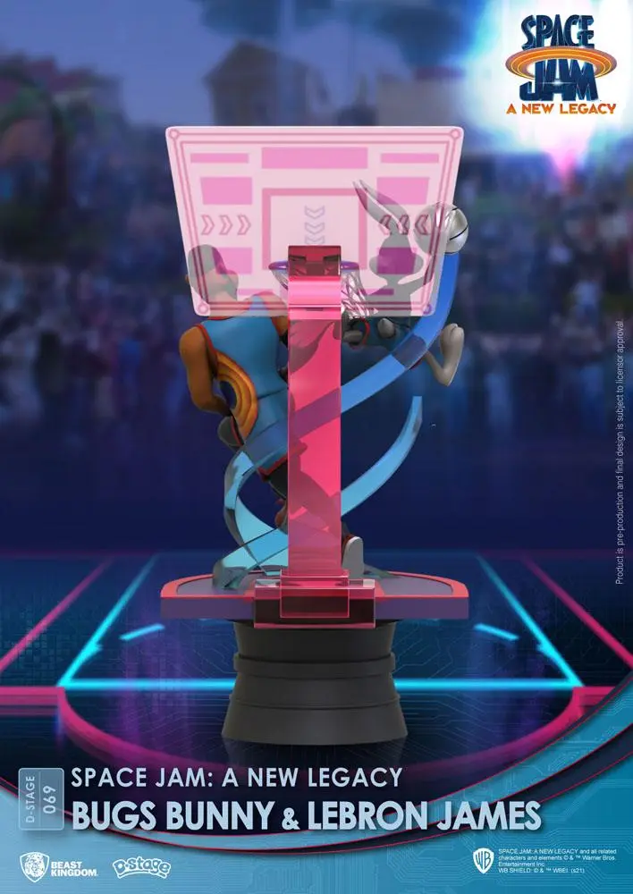 Space Jam: A New Legacy D-Stage PCV Diorama Bugs Bunny i Lebron James Nowa Wersja 15 cm zdjęcie produktu