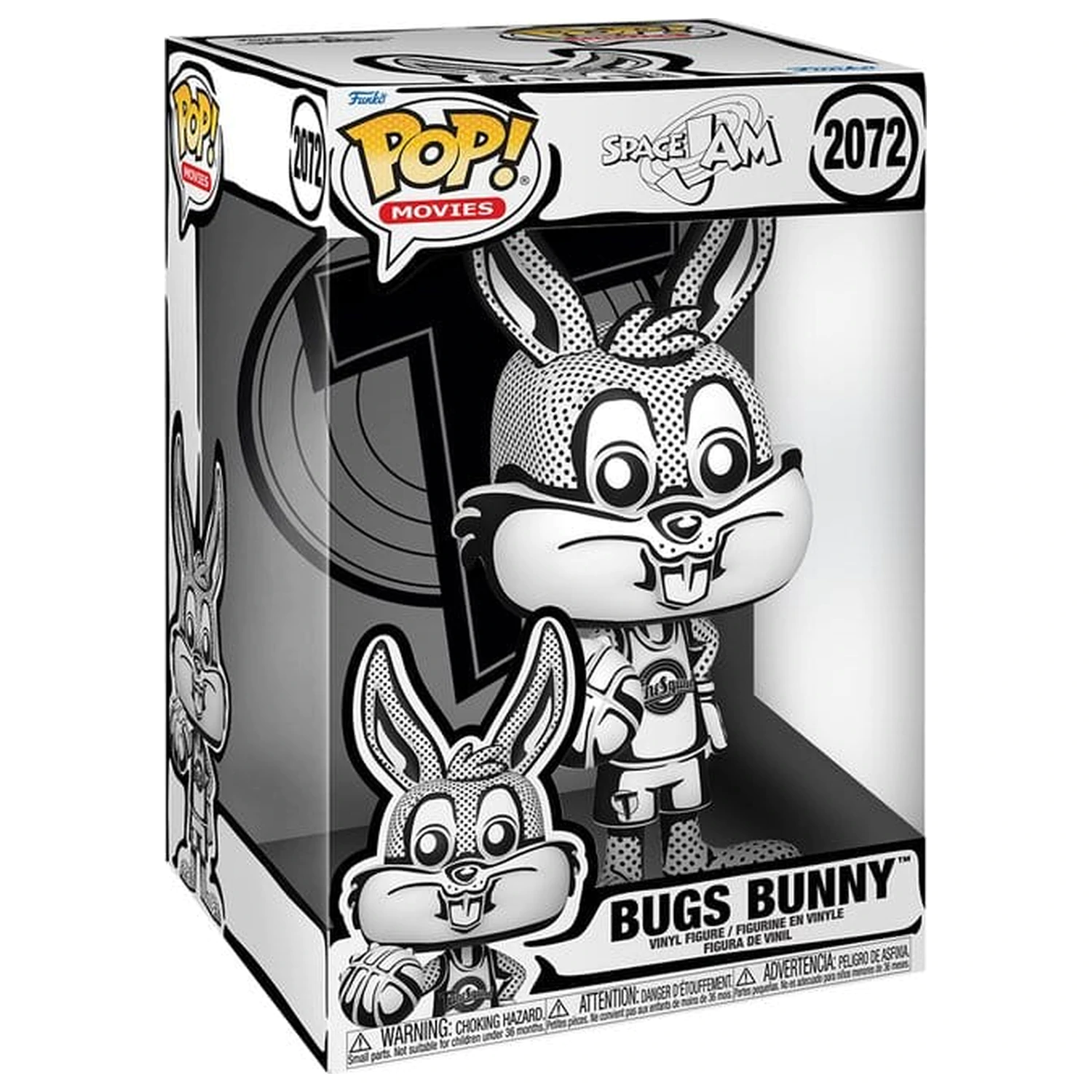 Space Jam Super Sized Jumbo Funko POP! Winylu Figurka Bugs Bunny (JV) 10 cali 25 cm zdjęcie produktu