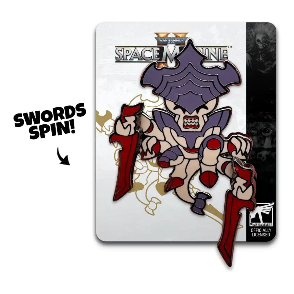 Przypinka Space Marine 2 Tyranid Warrior 5 cm zdjęcie produktu