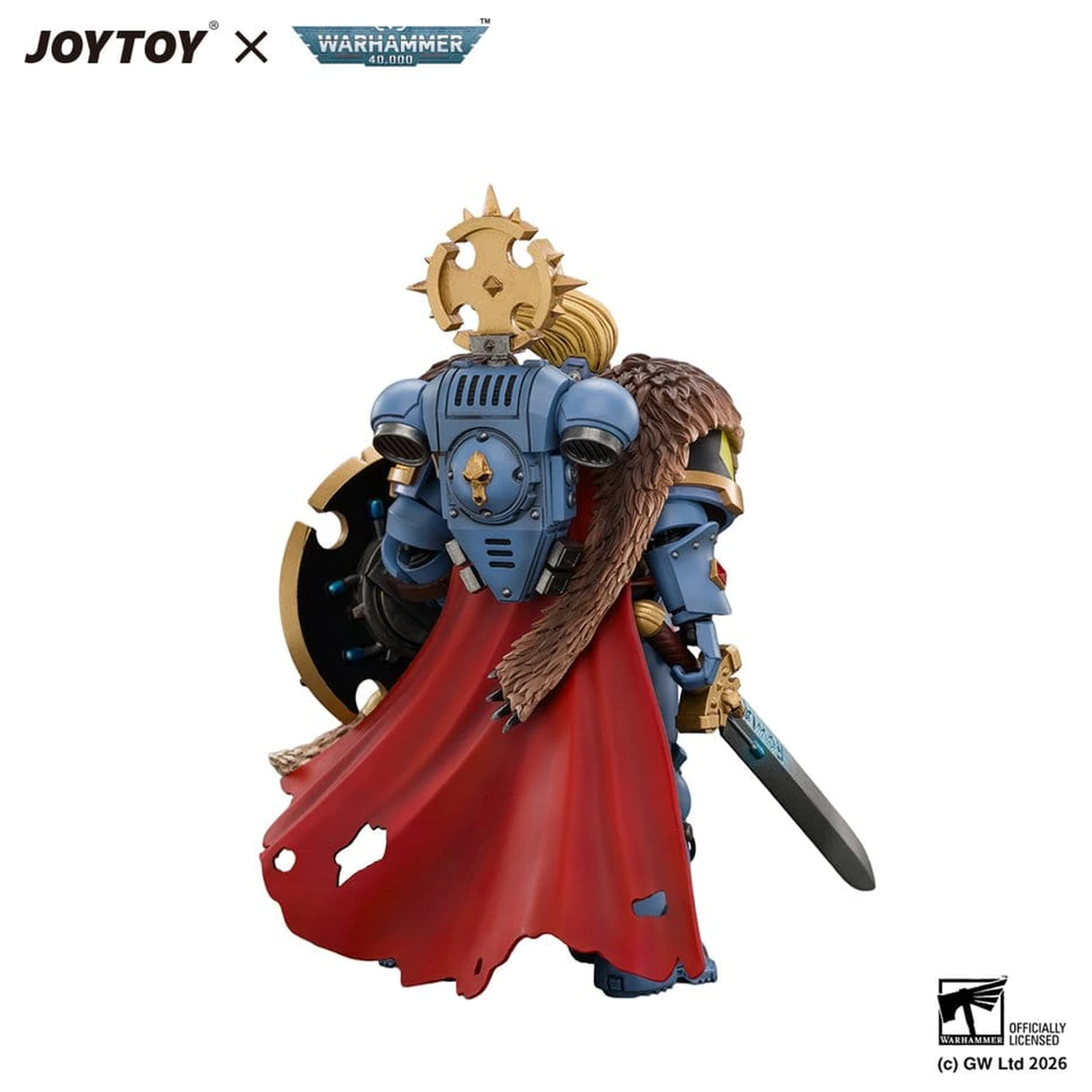 Figurka Space Marine Action Figure Space Wolves Wolf Guard Battle Leader 12 cm zdjęcie produktu