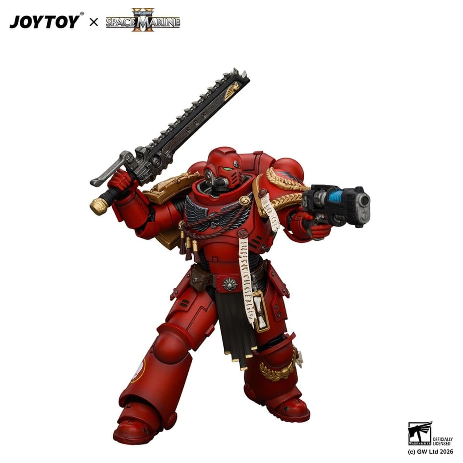 Space Marine Game Edition Figurka akcji Blood Angels Veteran 12 cm zdjęcie produktu
