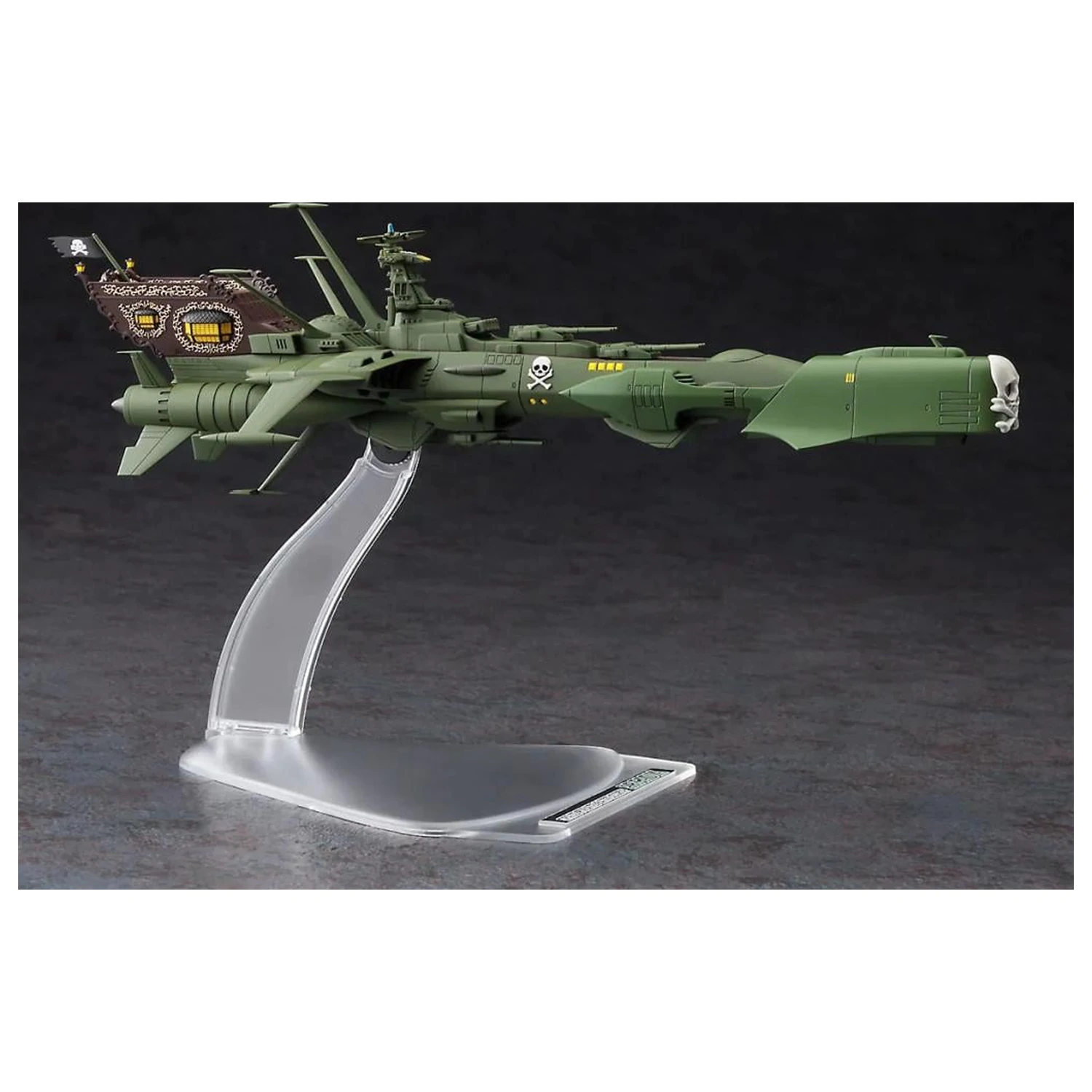 Model do składania statek kosmiczny Arcadia Space Pirate Captain Harlock skala 1/2500 zdjęcie produktu
