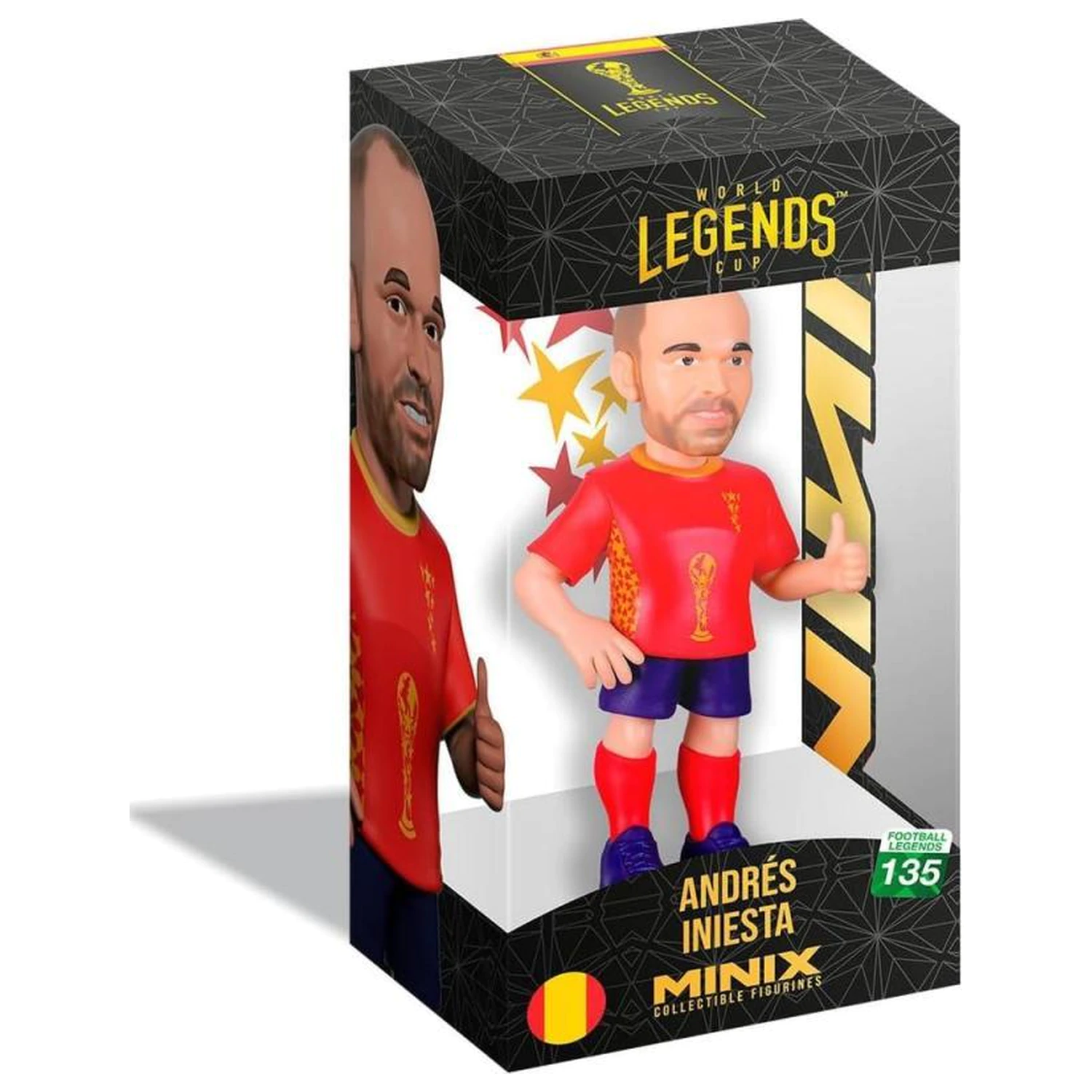 SPAIN Iniesta Figurka Minix World Legends Cup 12cm zdjęcie produktu