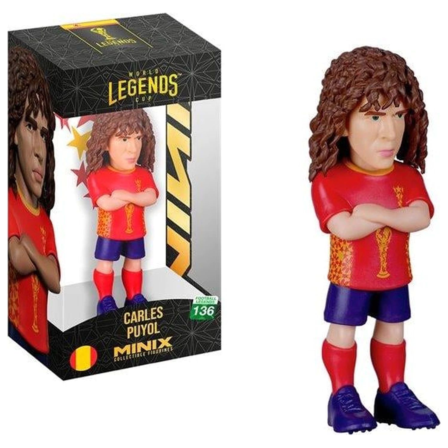 Spain Puyol Figurka Minix World Legends Cup 12cm zdjęcie produktu