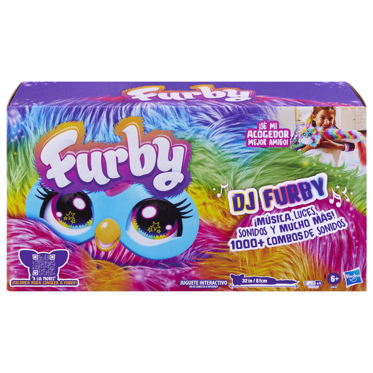 Hiszpańska Interaktywna Lalka DJ Furby zdjęcie produktu