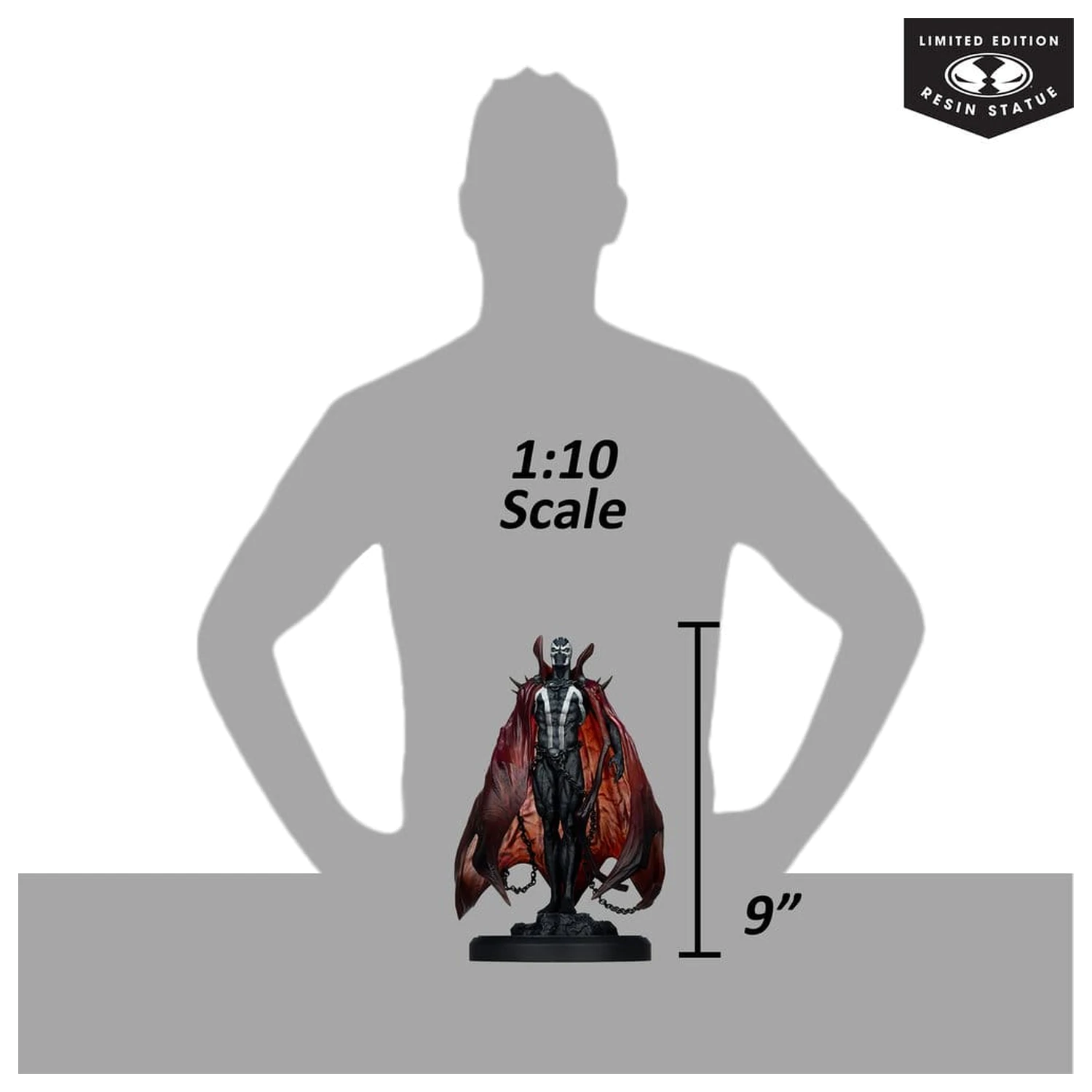 Spawn Black White & Red All Over Statua 1/10 Spawn by Pupeteer Lee 23 cm zdjęcie produktu