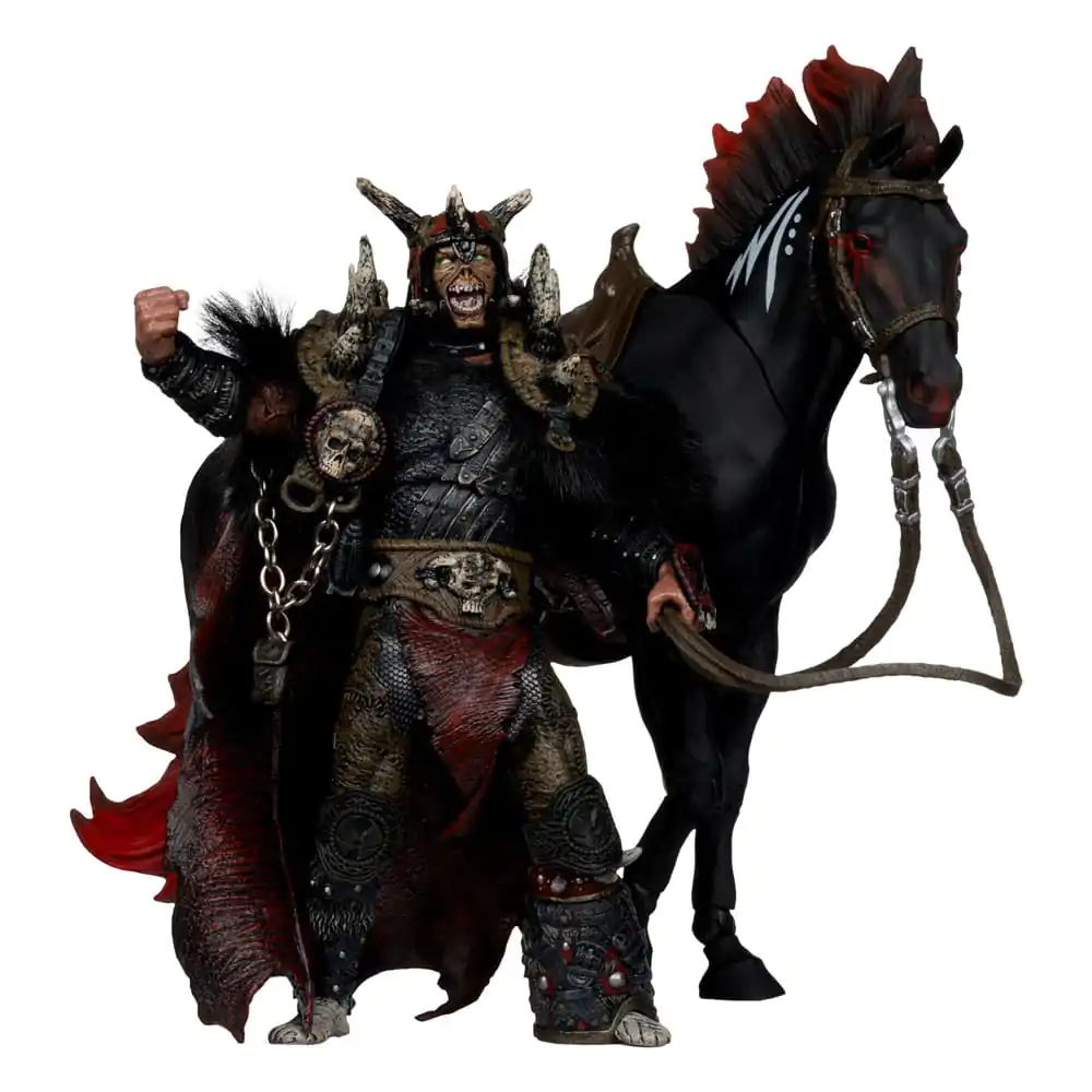 Spawn Action Figure 2-Pack Bloodaxe z koniem (Spawn: The Dark Ages) 18 cm zdjęcie produktu