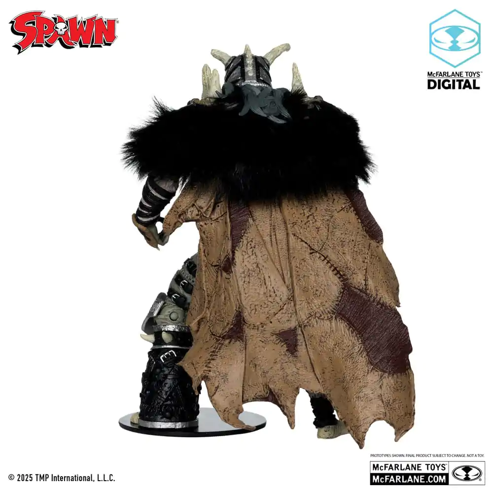 Spawn Figurka Akcji Bloodaxe with Horse (Spawn: The Dark Ages) (McFarlane Toys 30th Anniversary) (Gold Label) 18 cm zdjęcie produktu