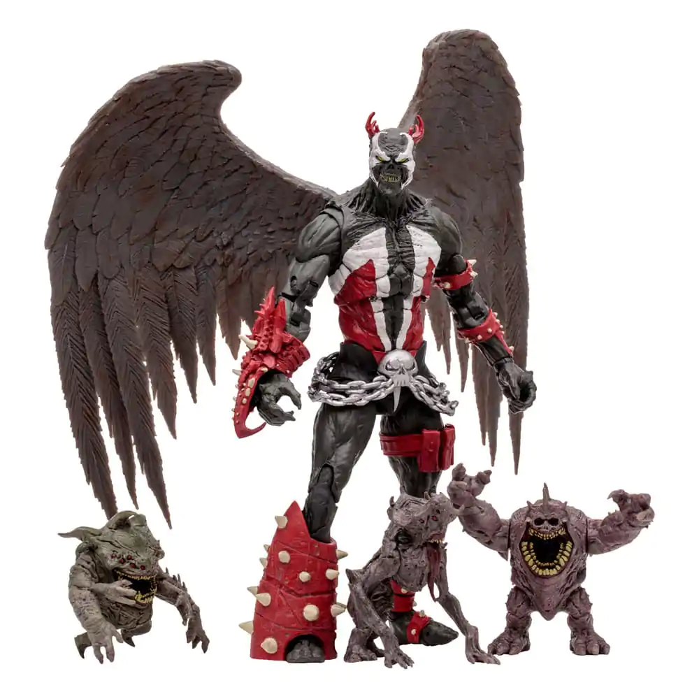 Figurka akcji Spawn Megafig King Spawn ze skrzydłami i pachołkami 30 cm zdjęcie produktu