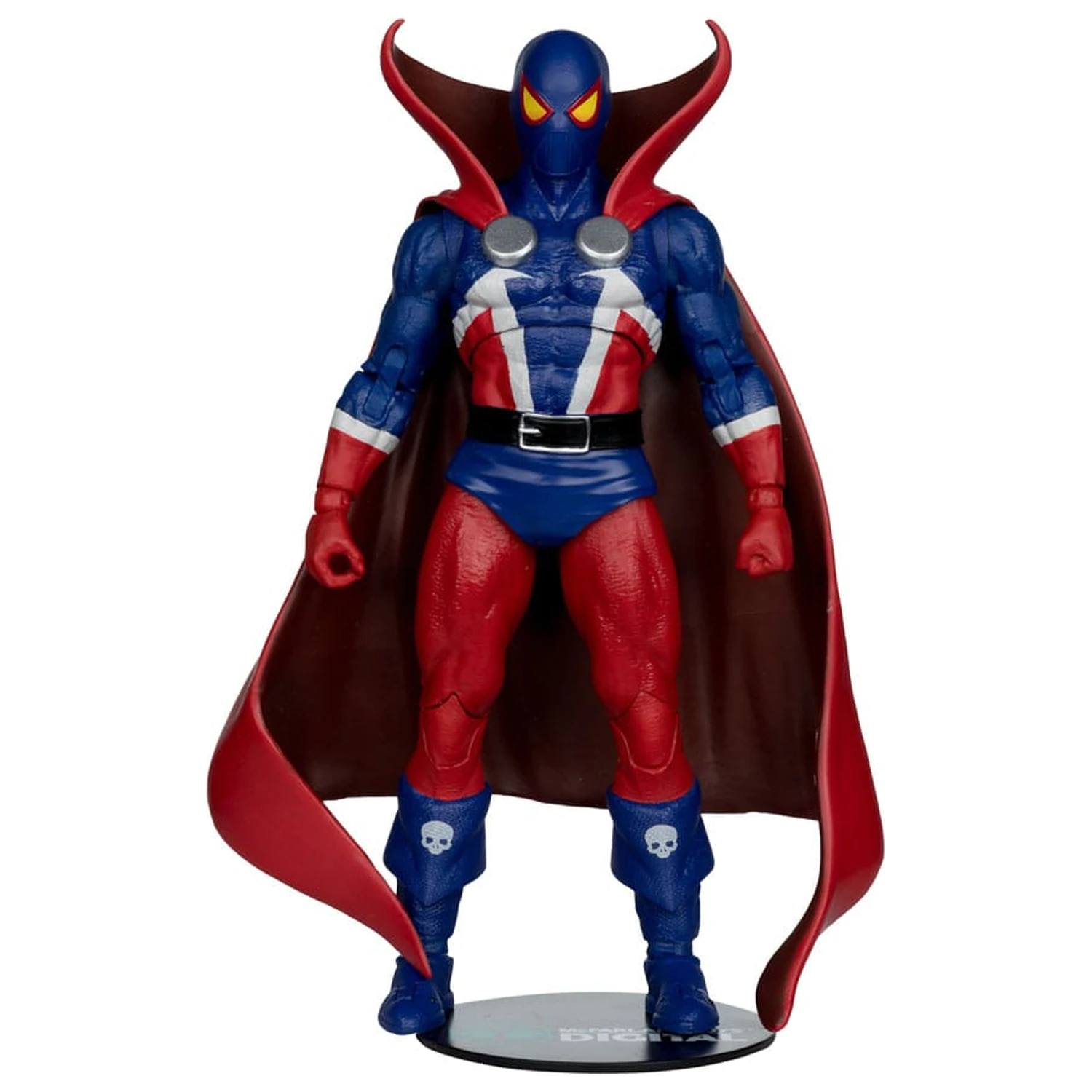 Figurka Spawn Page Punchers Akcji Spawn 1977 Czerwony i Niebieski (Chase) Czerwony Platinum Edition 18 cm zdjęcie produktu