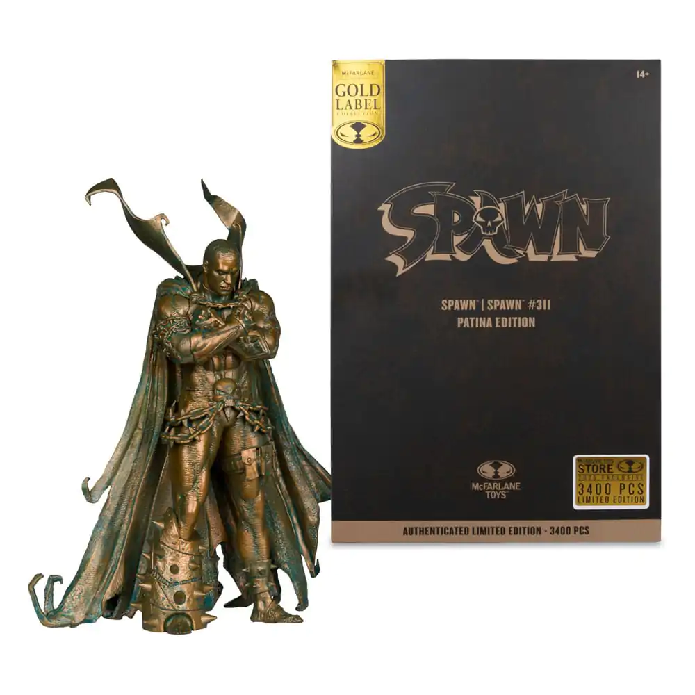 Figurka Spawn Spawn #311 (Edycja Patyna) (Gold Label) 19 cm zdjęcie produktu