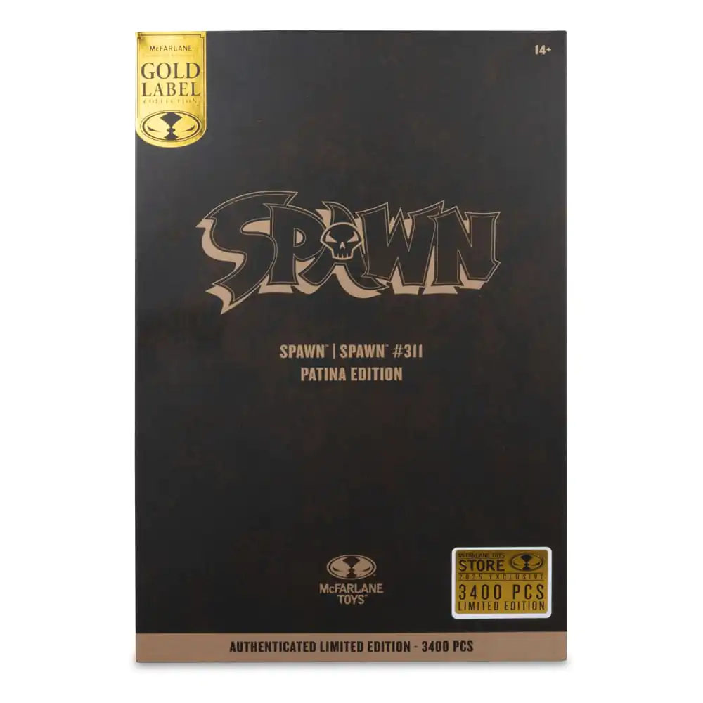 Figurka Spawn Spawn #311 (Edycja Patyna) (Gold Label) 19 cm zdjęcie produktu