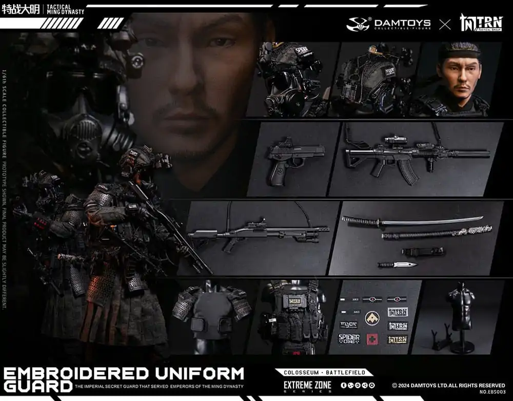 Figurka Akcji Special Warfare Ming Dynasty Extreme Zone 1/6 Jinyiwei 28 cm zdjęcie produktu