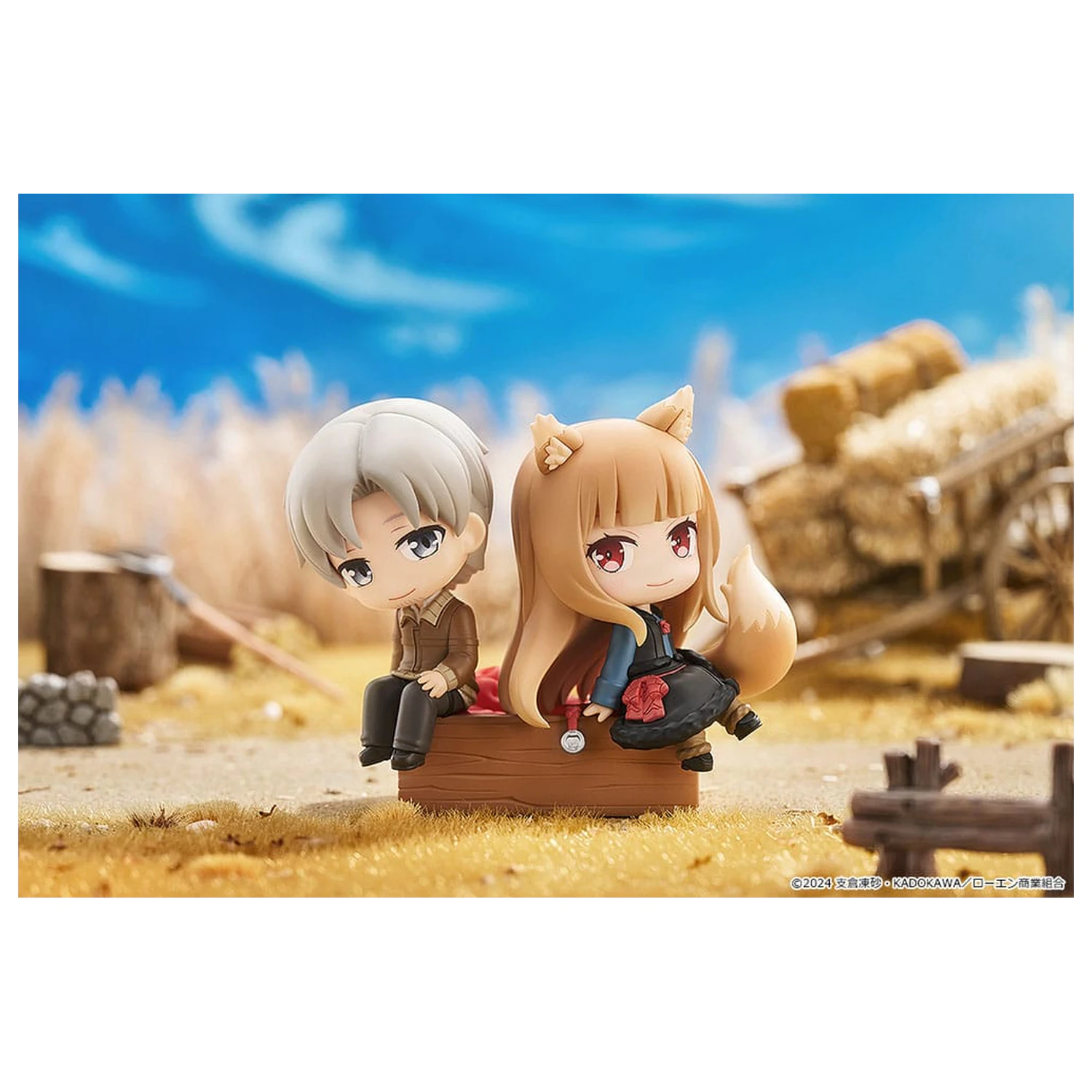 Spice and Wolf: Merchant Meets the Wise Wolf Mini Memory Mini Figurka Lawrence & Holo 8 cm zdjęcie produktu
