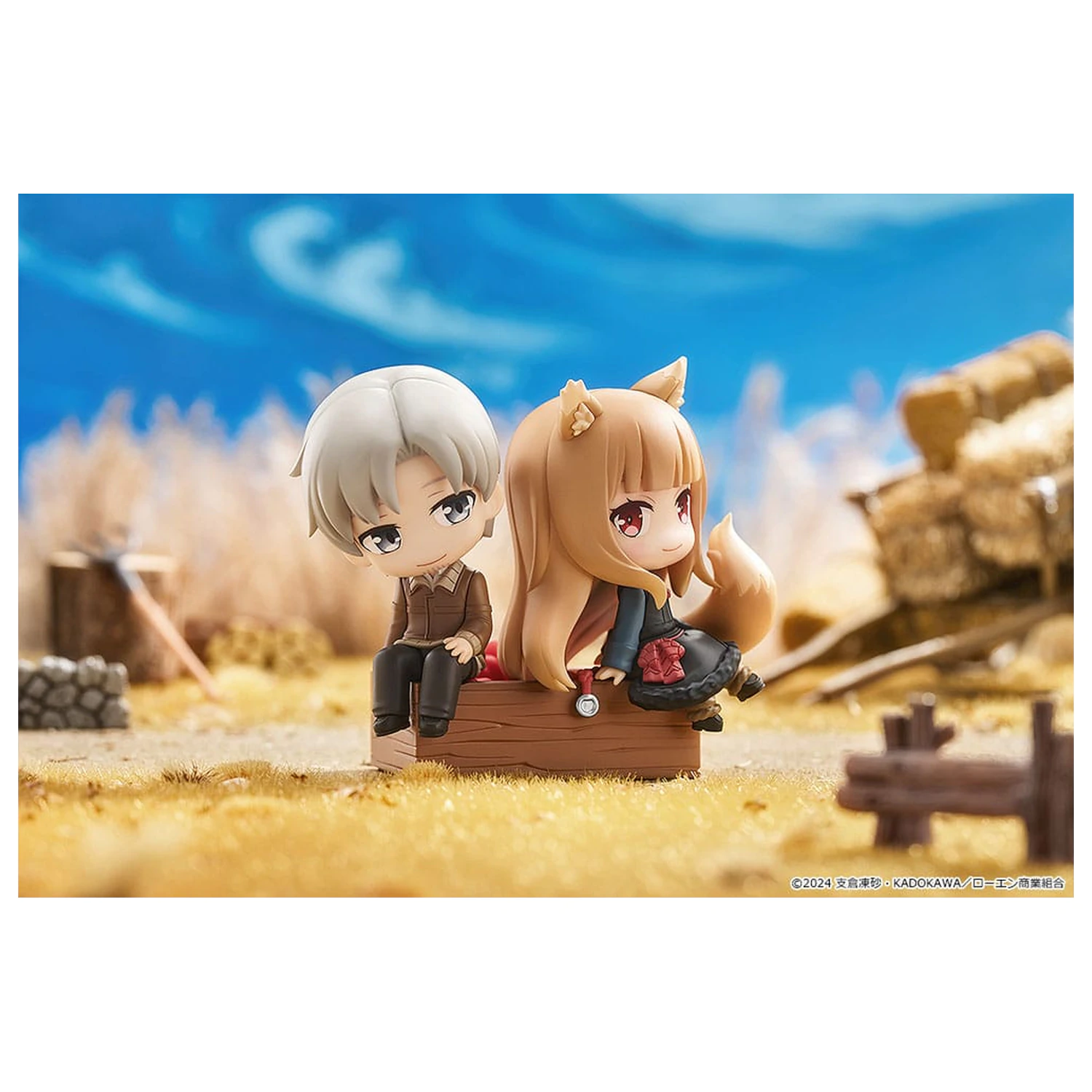 Spice and Wolf: Merchant Meets the Wise Wolf Mini Memory Mini Figurka Lawrence & Holo 8 cm zdjęcie produktu