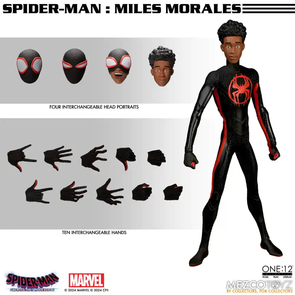 Figurka akcji Spider-Man 1/12 Miles Morales 17 cm zdjęcie produktu