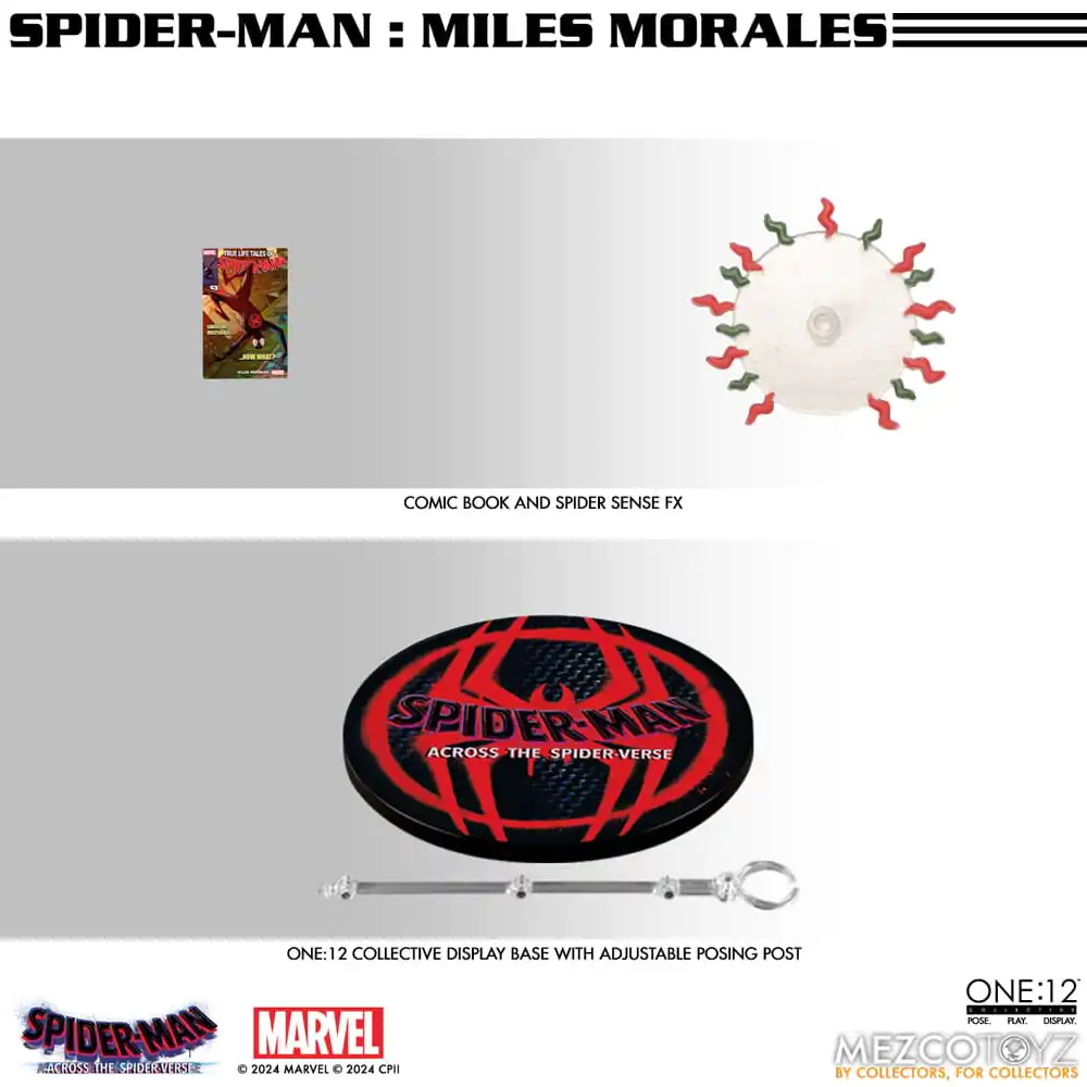 Figurka akcji Spider-Man 1/12 Miles Morales 17 cm zdjęcie produktu